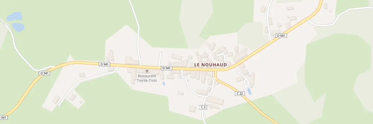 Plan du 50 Le Nouhaud à Saint-Amand-Jartoudeix