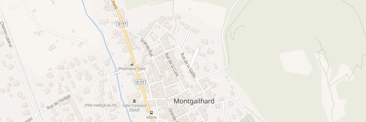 Plan du 11 Rue de la Gaille à Montgailhard