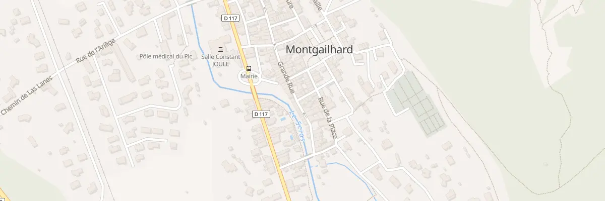 Plan du 67 Gr Grande Rue à Montgailhard
