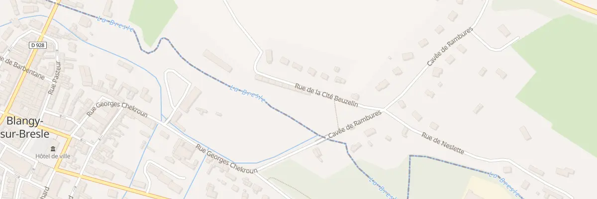 Plan du 8 Rue de la Cité Beuzelin à Bouttencourt