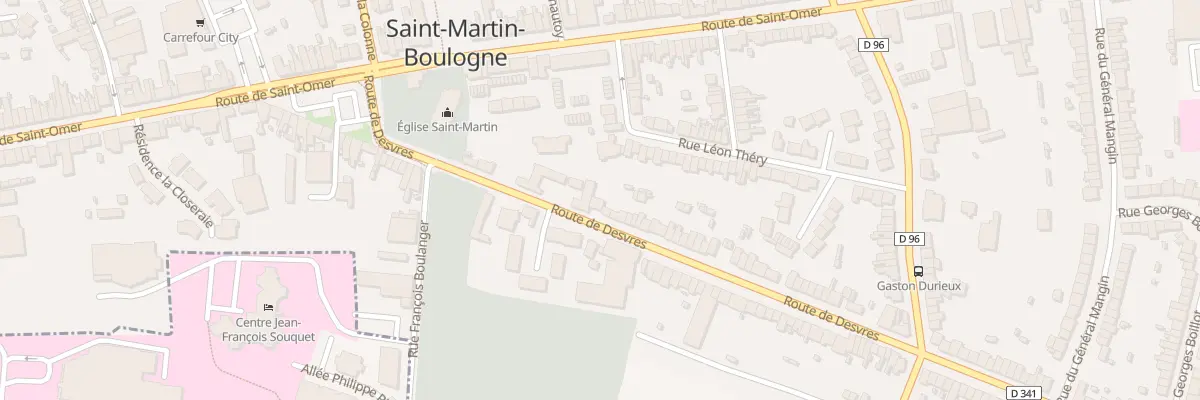 Plan du 31 Rte de Desvres à Saint-Martin-Boulogne