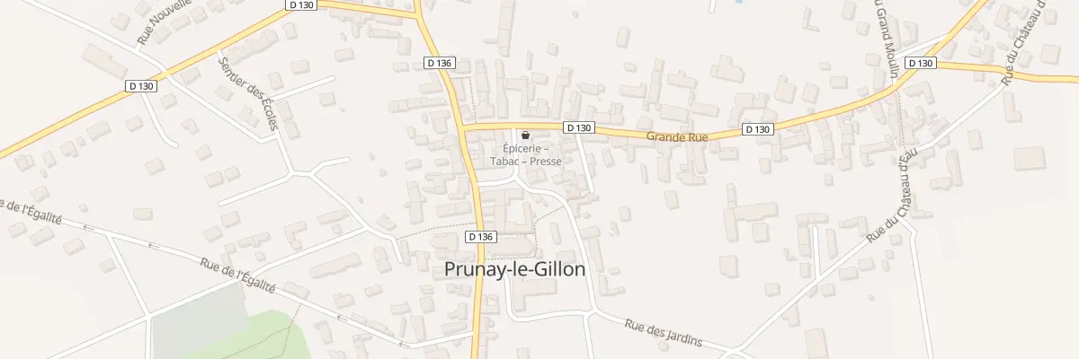 Plan du 8 Pl du Quatorze Juillet à Prunay-le-Gillon