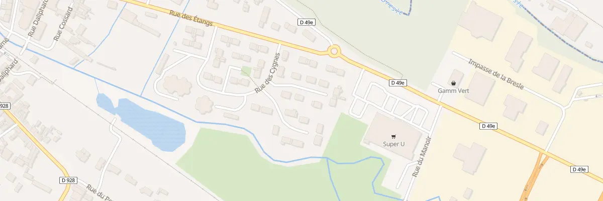 Plan du 4 All des Pinsons à Blangy-sur-Bresle
