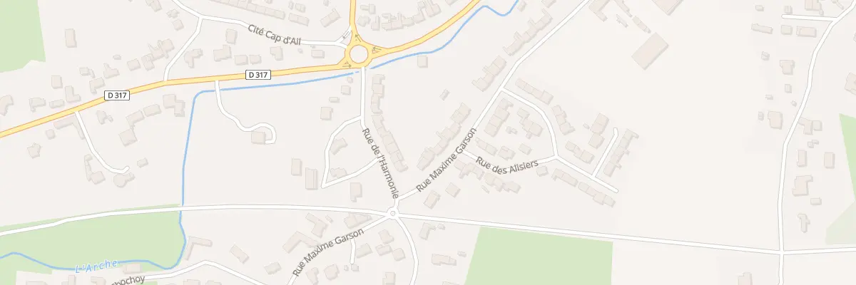 Plan du 370 Rue Maxime Garson à Rang-du-Fliers