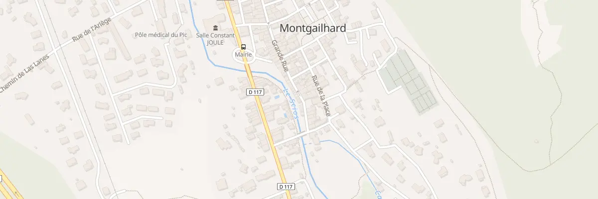 Plan du 72 Gr Grande Rue à Montgailhard