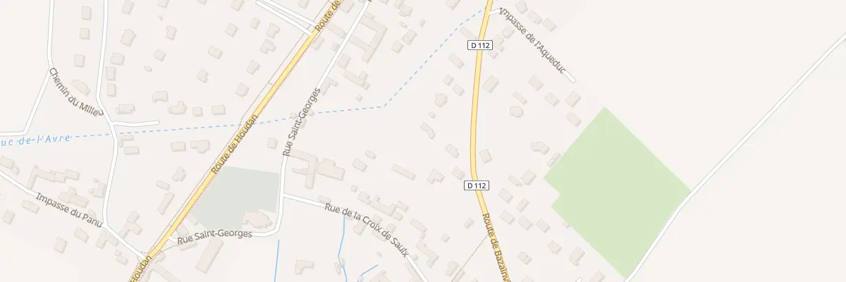 Plan du 22 Rte de Bazainville à Richebourg