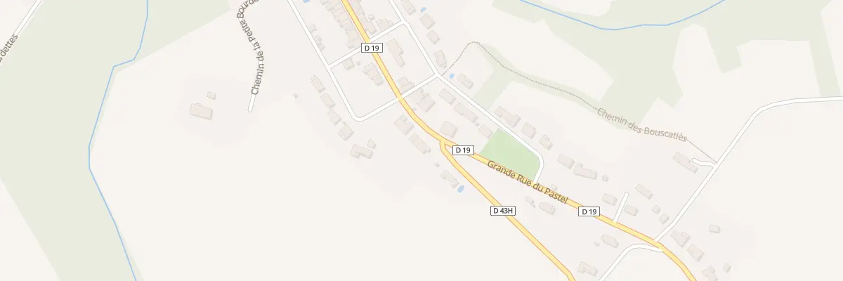 Plan du 455 Gr Grande Rue du Pastel à Montgeard