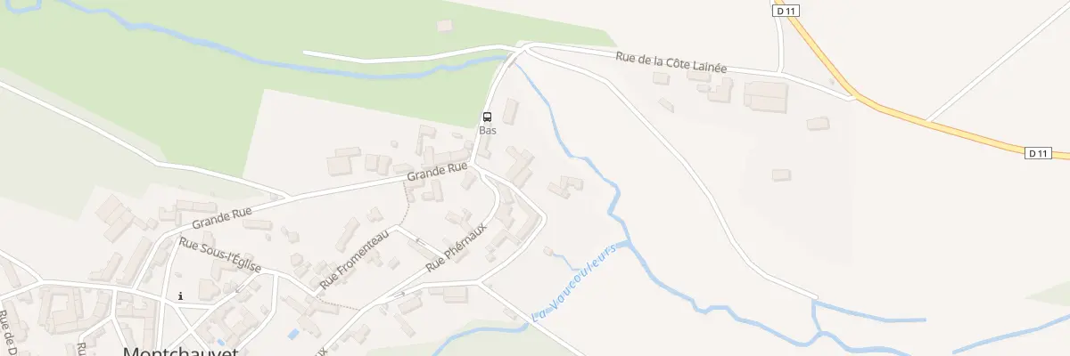 Plan du 3 Rue de la Fontaine du Manet à Montchauvet