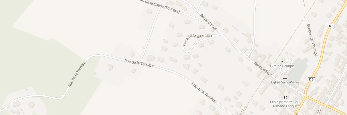 Plan du 22 Rue de la Terriere à Vexin-sur-Epte