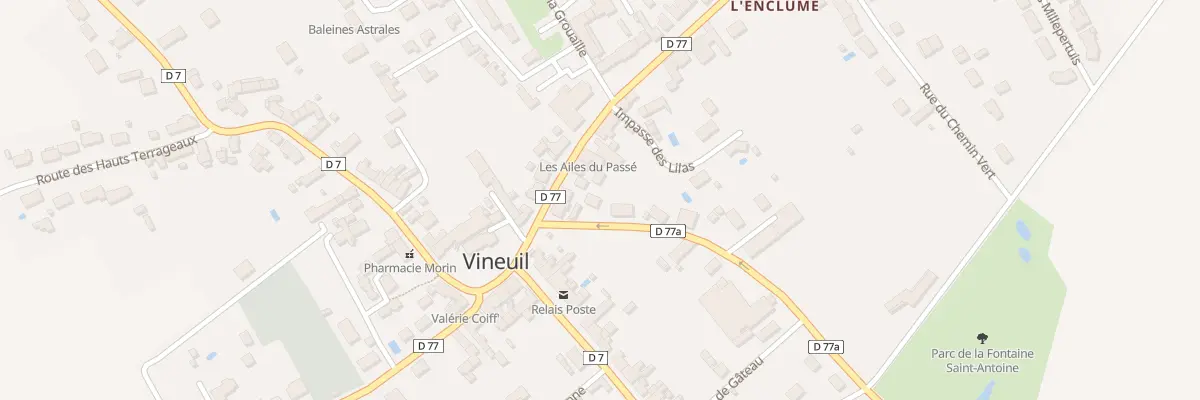 Plan du 5988 Rte de Coings à Vineuil