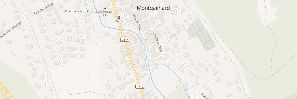 Plan du 78 Gr Grande Rue à Montgailhard