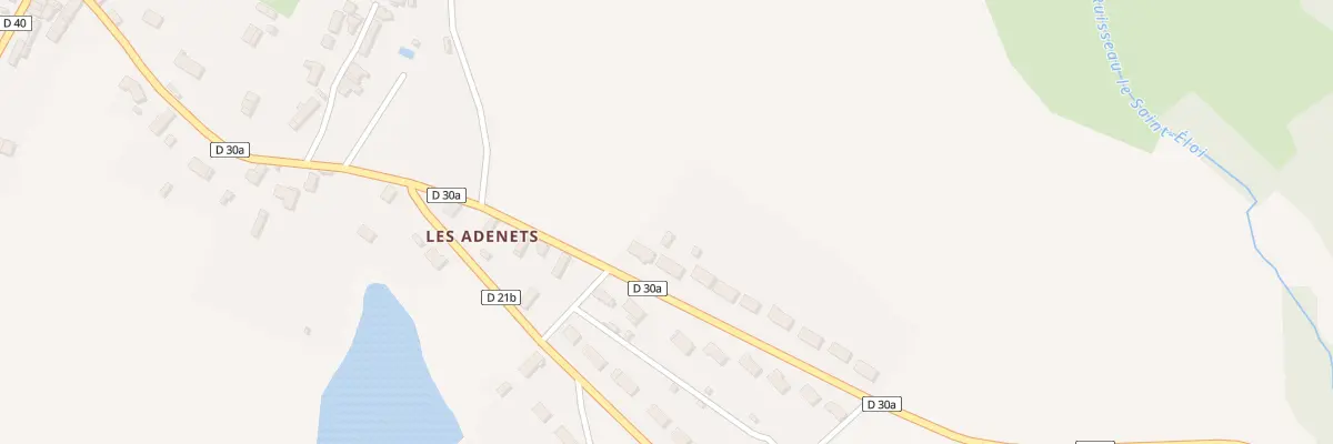 Plan du 5 Rte de Bouesse à Mosnay