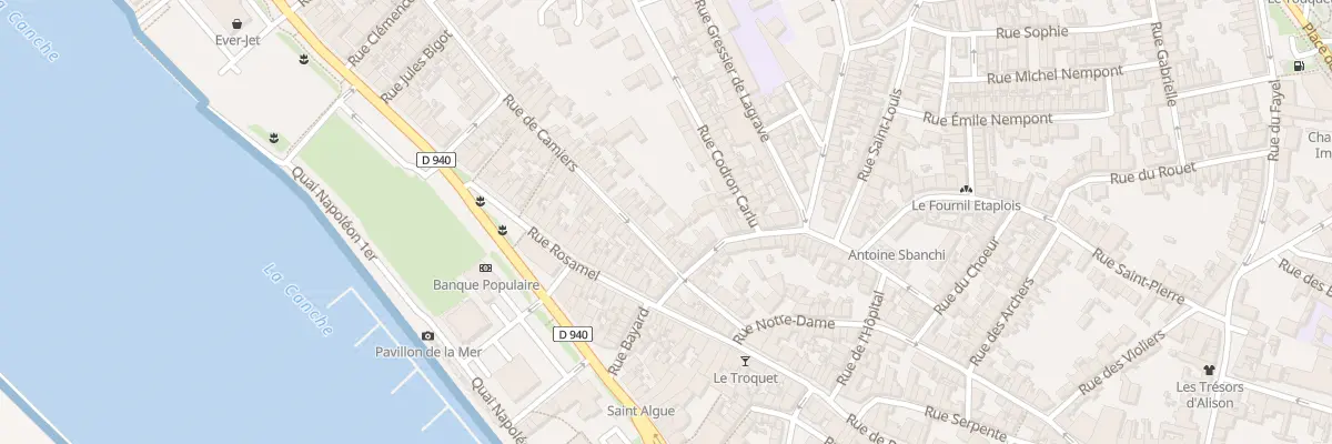 Plan du 28 Rue de Camiers à Étaples