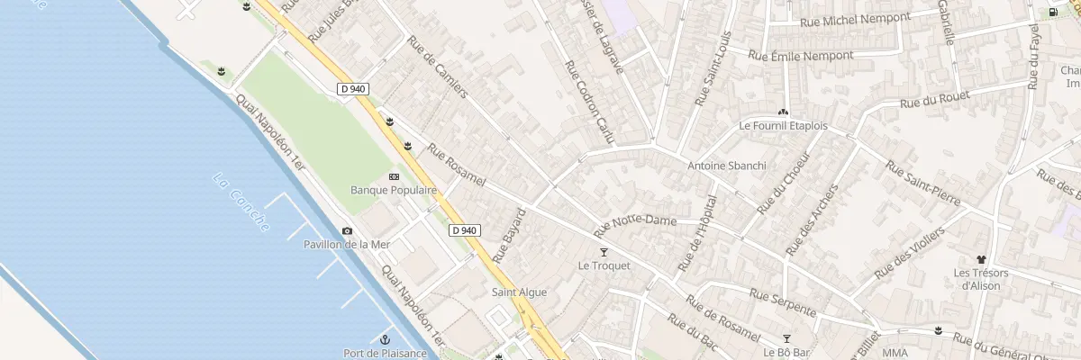 Plan du 17 Rue de Camiers à Étaples