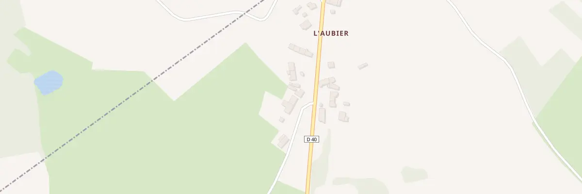 Plan du 26 L’Aubier à Saint-Plantaire