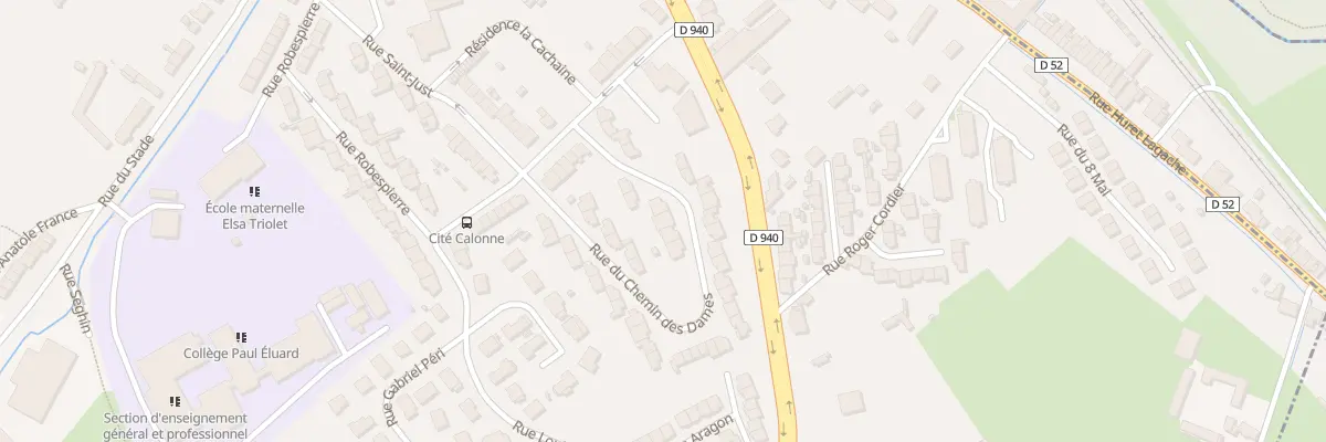 Plan du 17 Rue du Chemin des Dames à Saint-Étienne-au-Mont