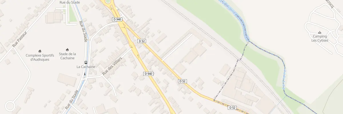 Plan du 29 Rue Eugene Huret à Saint-Étienne-au-Mont