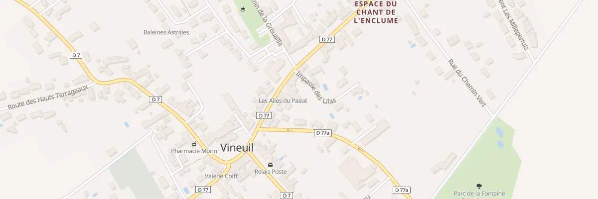Plan du 6B Rue de la Poste à Vineuil