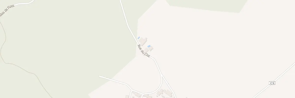 Plan du 5049 Le Clot à Berganty