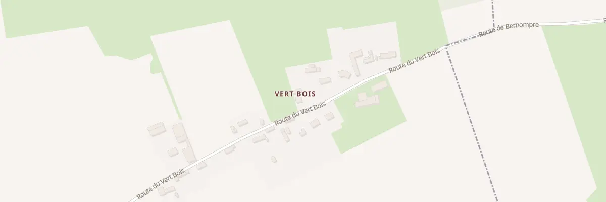 Plan du 4B Rte du Vert Bois à Landes-Vieilles-et-Neuves