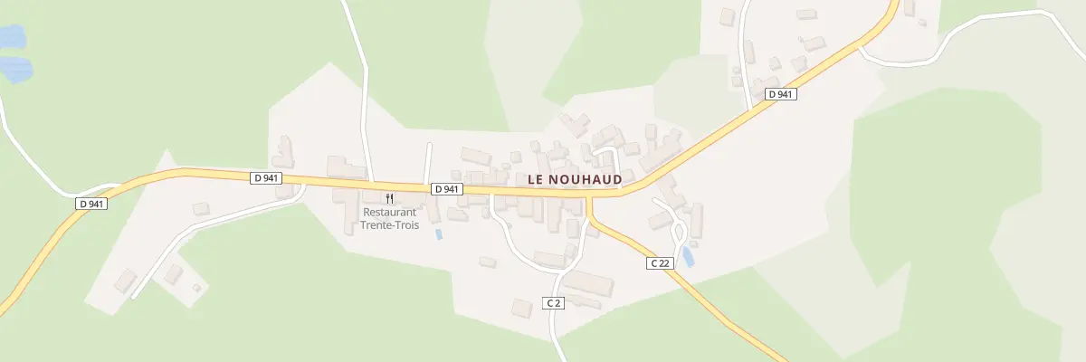 Plan du 5129A Le Nouhaud à Saint-Amand-Jartoudeix