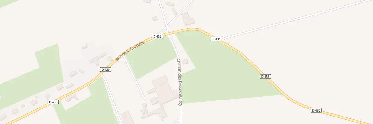 Plan du 1 Che des Fosses du Roy à Ronchois