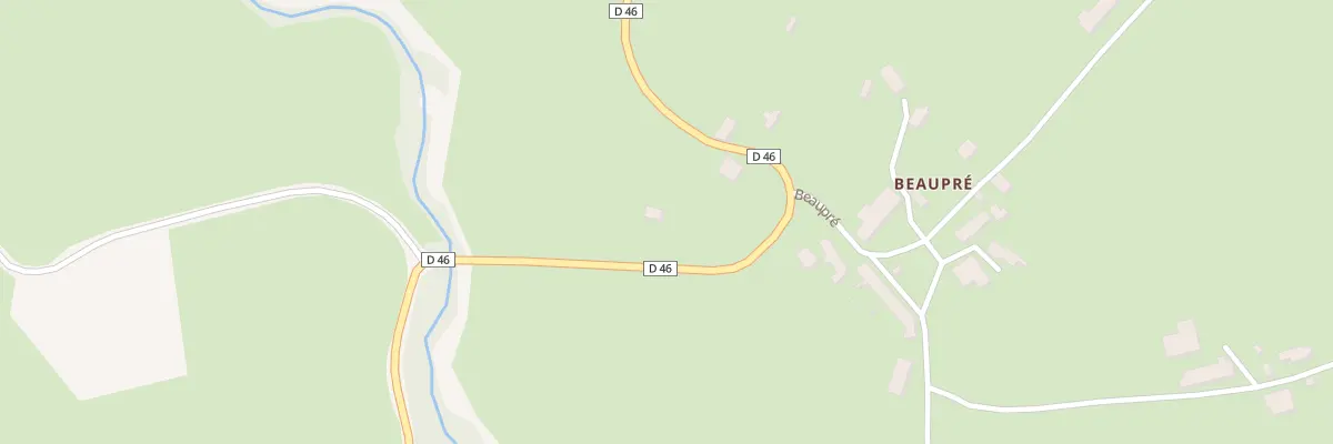 Plan du 52 Beaupré à Sagnat