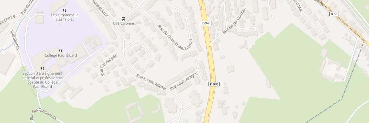 Plan du 26 Rue du Chemin des Dames à Saint-Étienne-au-Mont