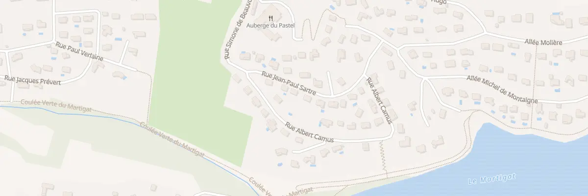 Plan du 7 Rue Jean-Paul Sartre à Nailloux