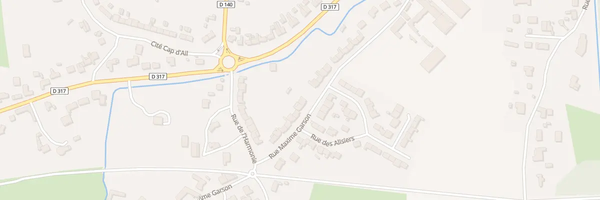 Plan du 320 Rue Maxime Garson à Rang-du-Fliers