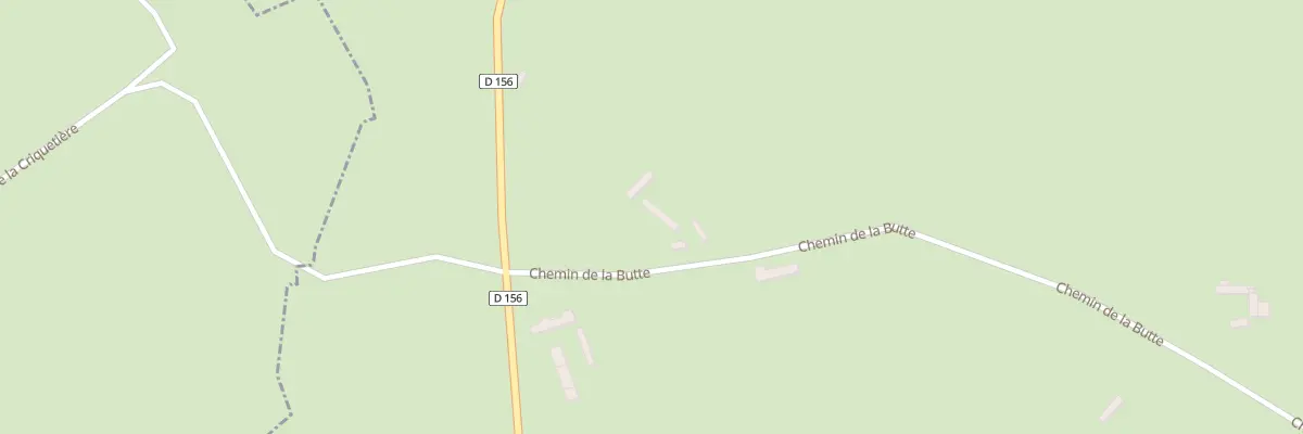 Plan du 4 Che de la Butte à Ménerval