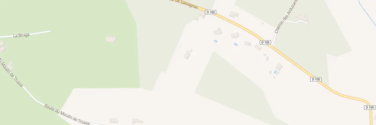 Plan du 662 Rte de Salvagnac à La Sauzière-Saint-Jean