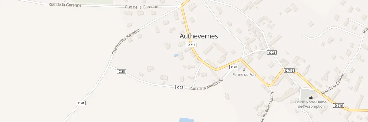 Plan du 3 Rue des Péres Chartreux à Authevernes