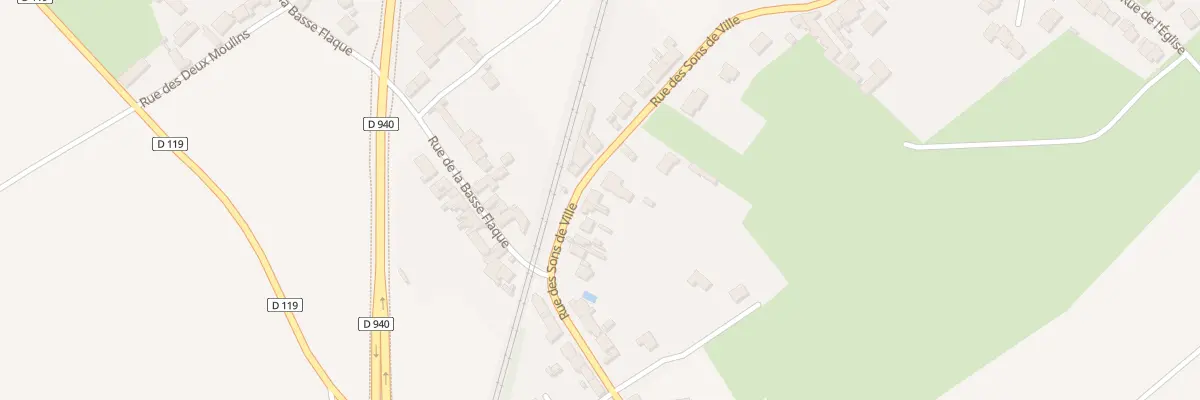 Plan du 83 Rue des Sons de Ville à Neufchâtel-Hardelot