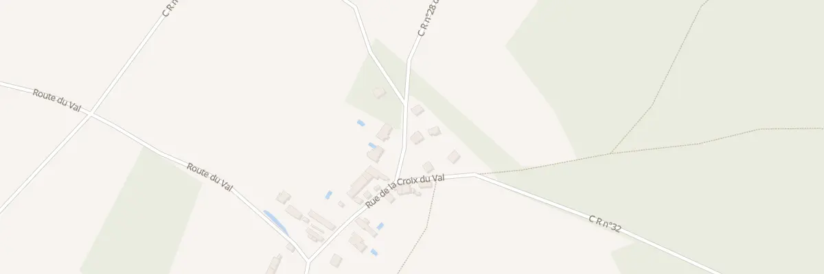 Plan du 2 Rue des Champs Blancs à Mittainville