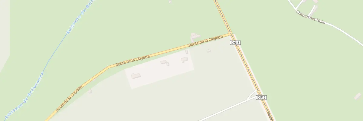 Plan du 7 Che de la Clayette à Brémontier-Merval