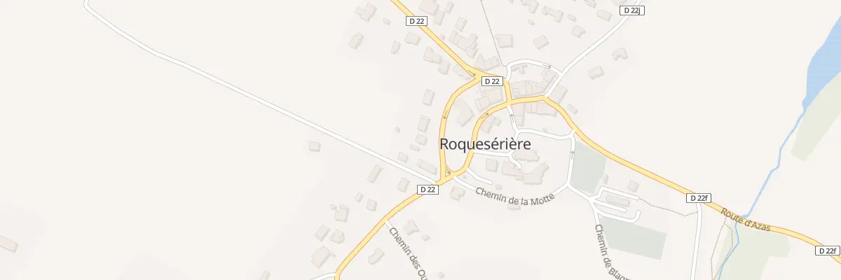 Plan du 6 Rue de Nogaret à Roquesérière