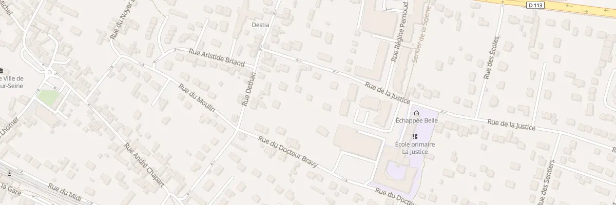 Plan du 12 Rue de la Justice à Rosny-sur-Seine