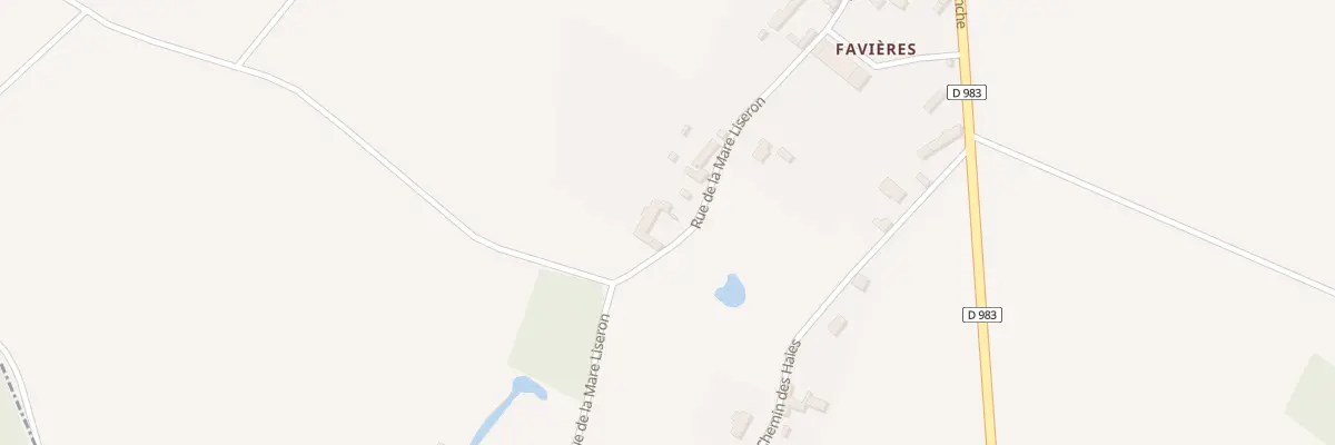 Plan du 20 Rue de la Mare Liseron à Orvilliers