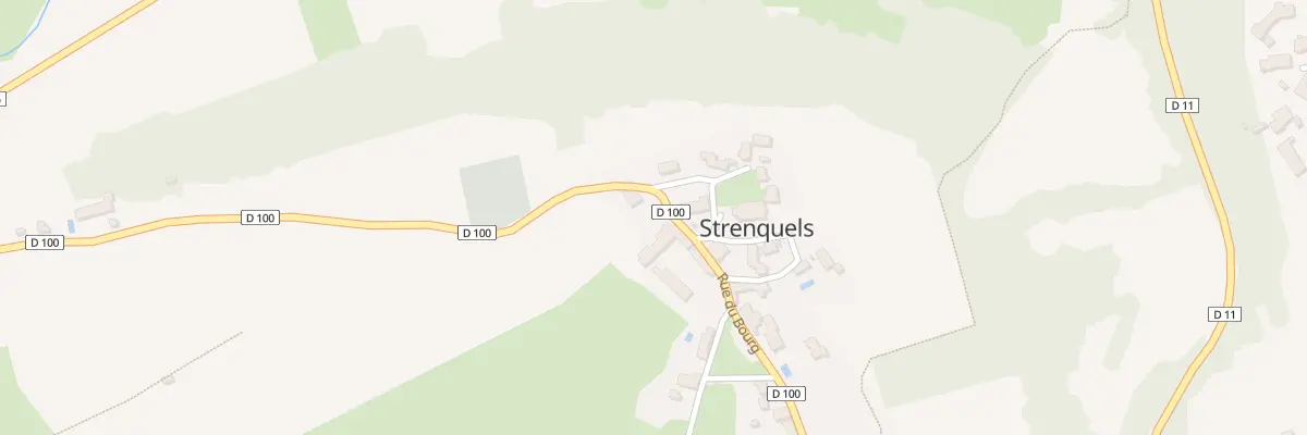 Plan du 5028 Le Bourg à Strenquels