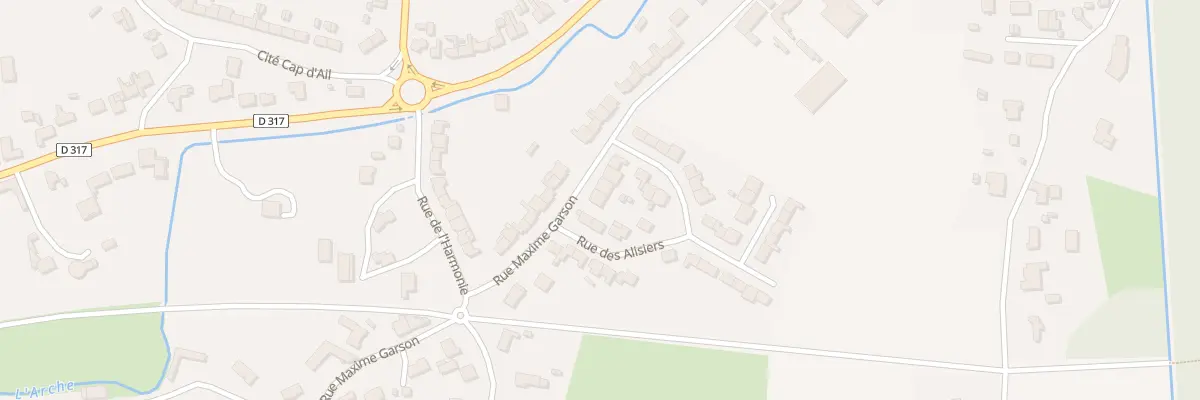 Plan du 325 Rue Maxime Garson à Rang-du-Fliers
