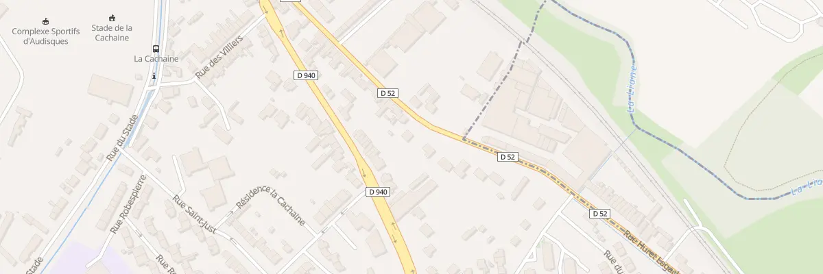 Plan du 42 Rue Eugene Huret à Saint-Étienne-au-Mont