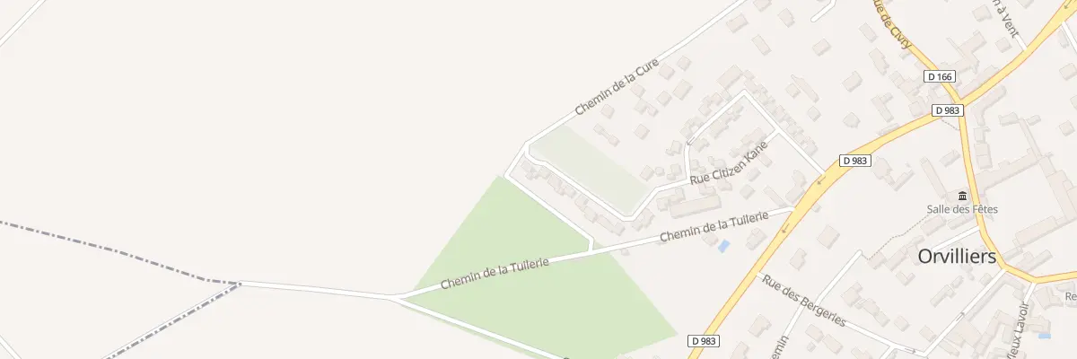 Plan du 43 Rue Orson Wells à Orvilliers