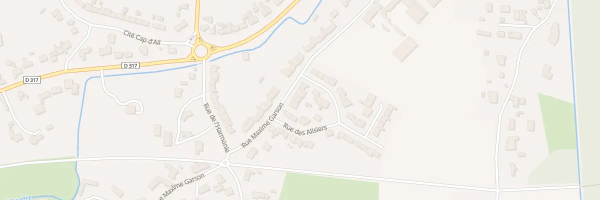 Plan du 315 Rue Maxime Garson à Rang-du-Fliers