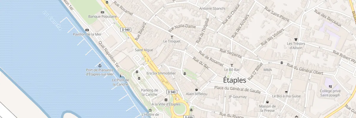Plan du 12 Rue Sans Sens à Étaples