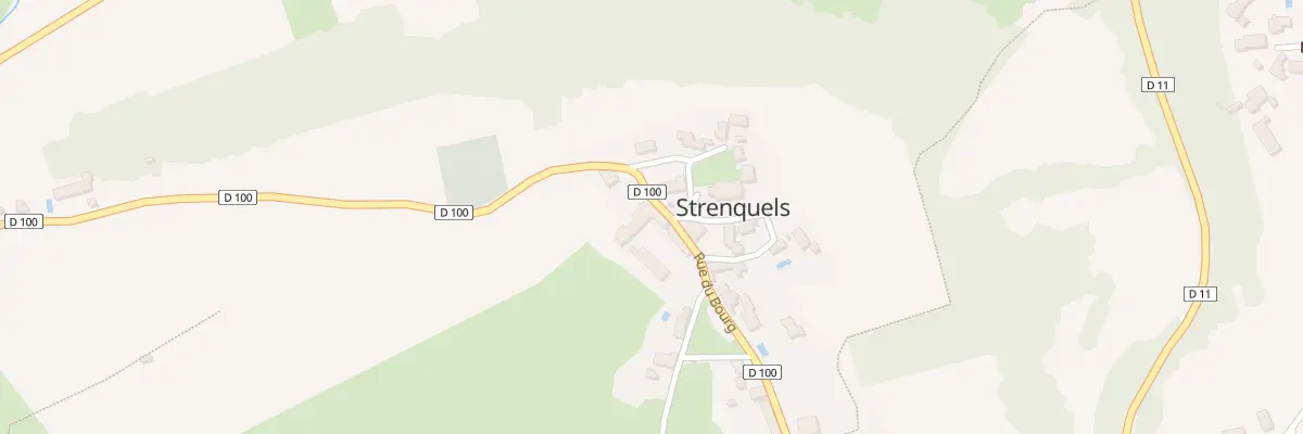Plan du 5029 Le Bourg à Strenquels