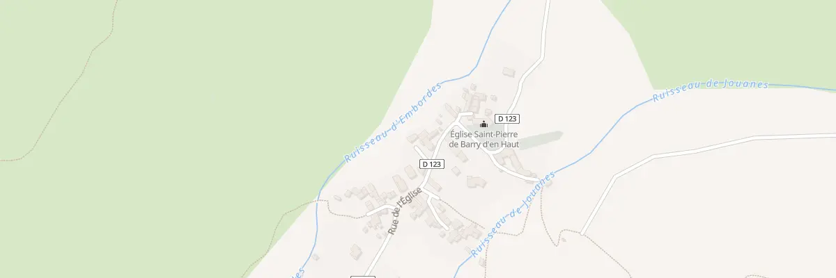 Plan du 1 Imp de la Mourie à Ornolac-Ussat-les-Bains