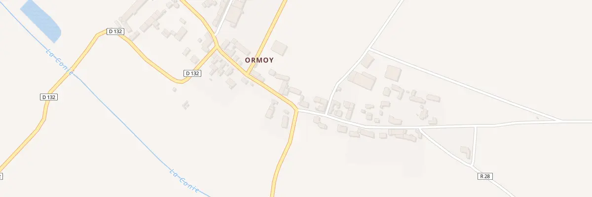 Plan du 22 Ormoy à Courbehaye