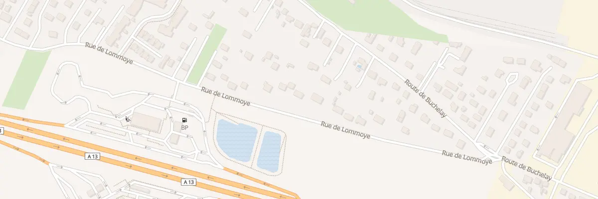 Plan du 75 Rue de Lommoye à Rosny-sur-Seine