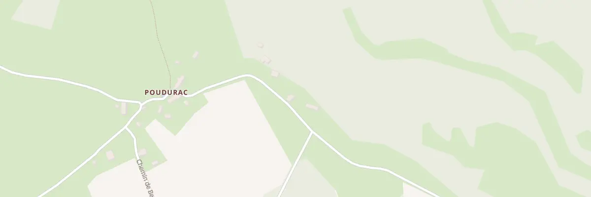 Plan du 777 Chem de Poudurac à Couzou